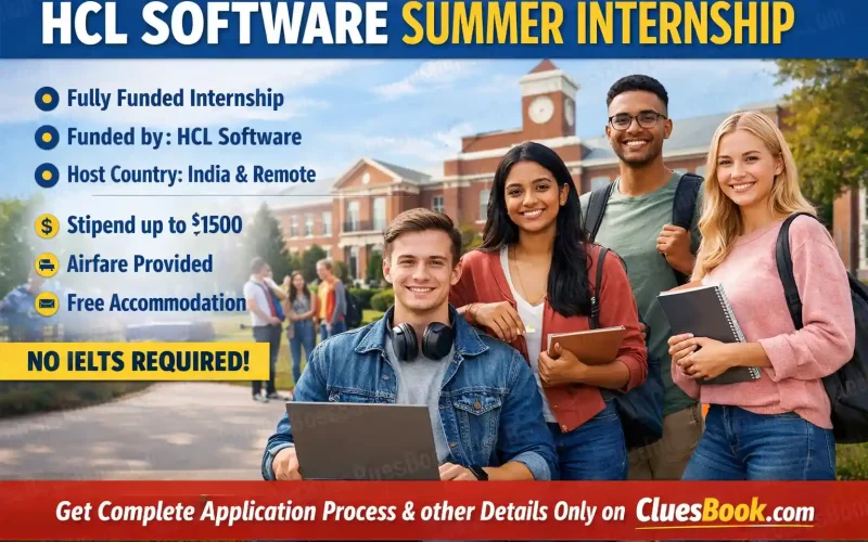 HCL Software Summer Internship in India