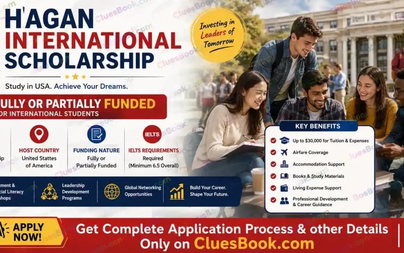 Hagan Scholarship Foundation for International Students in USA