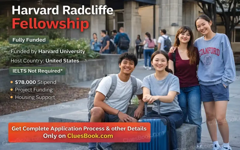 Harvard Radcliffe Fellowship in USA