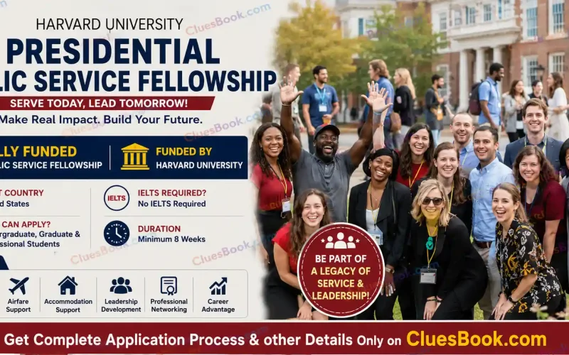 Harvard University Presidential Public Service Fellowships
