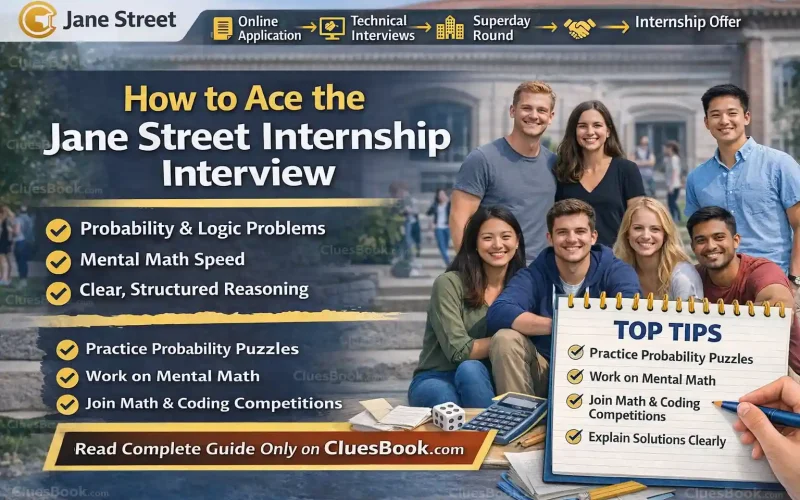 How to Ace the Jane Street Internship Interview