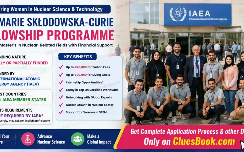 IAEA Marie Skłodowska Curie Fellowship for International Students