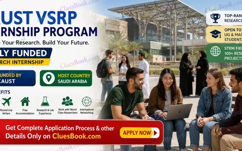 KAUST VSRP Internship Program in Saudi Arabia