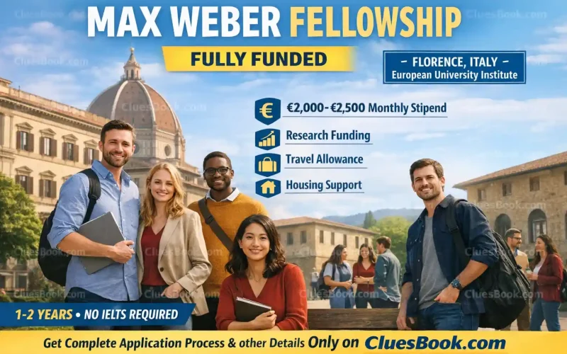 Max Weber Fellowship for Postdoctoral Program in Italy