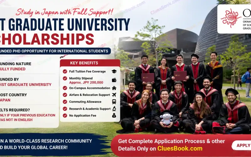OIST Graduate University Scholarships in Japan