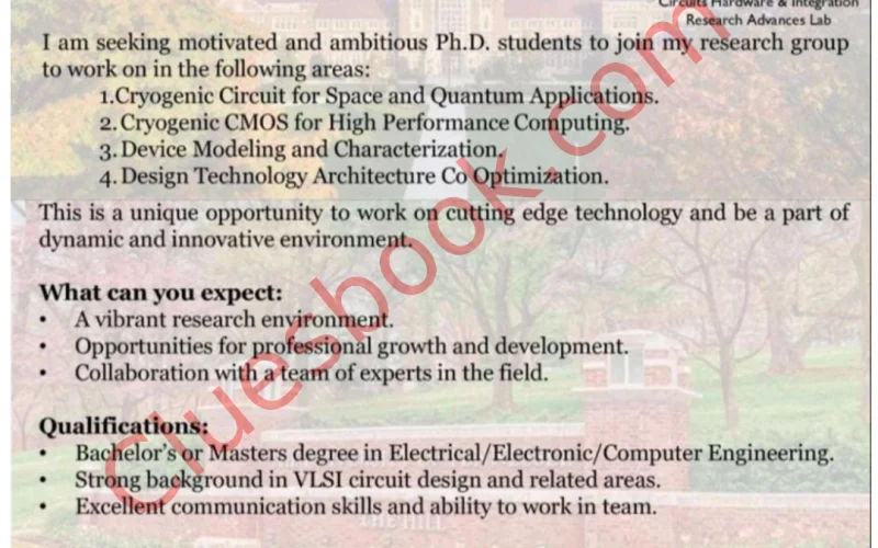 PhD Positions at University of Tennessee Knoxville in USA