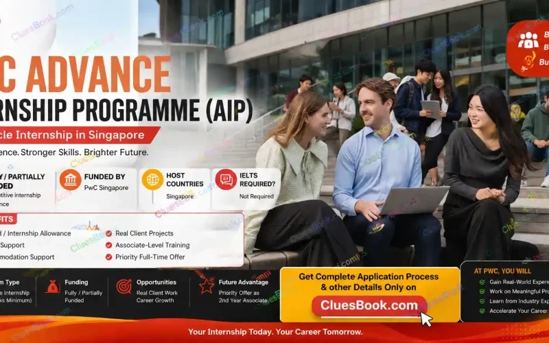 PwC Advance Internship Programme (AIP) in Singapore