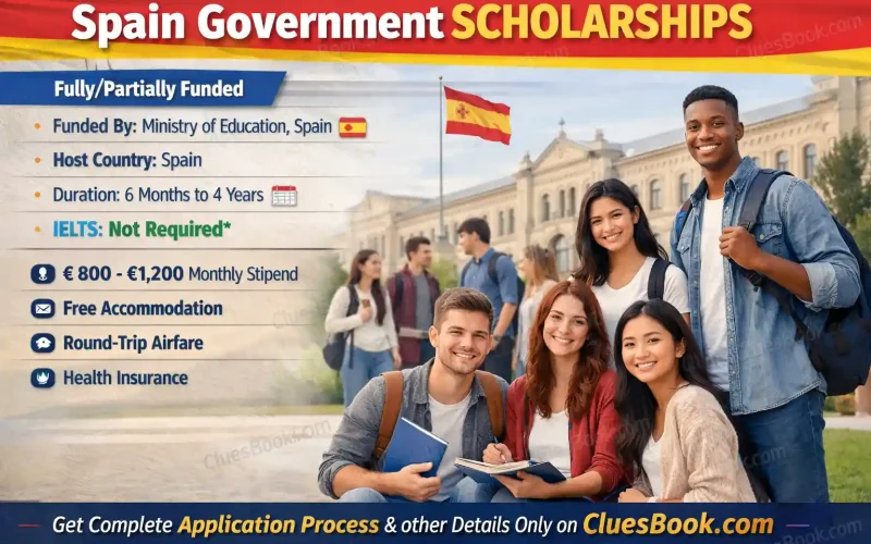 Spain Government Scholarship for International Students