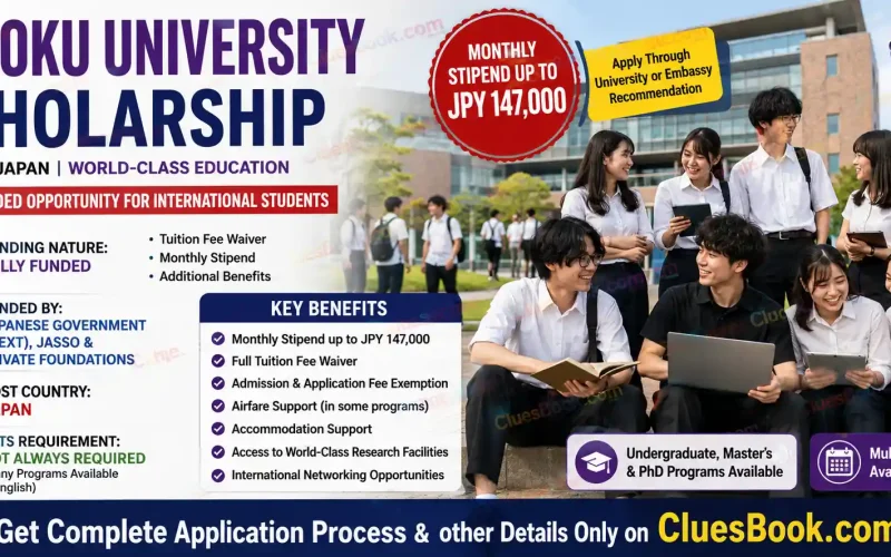 Tohoku University Scholarship in Japan