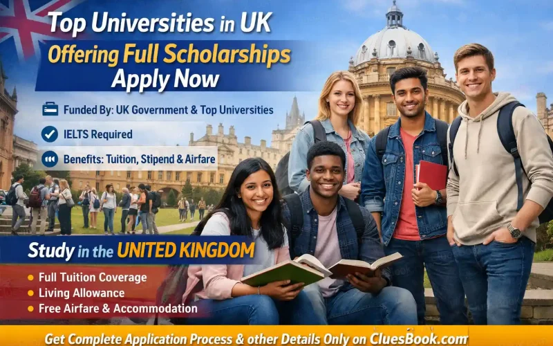 Top Universities in UK Offering Full Scholarships