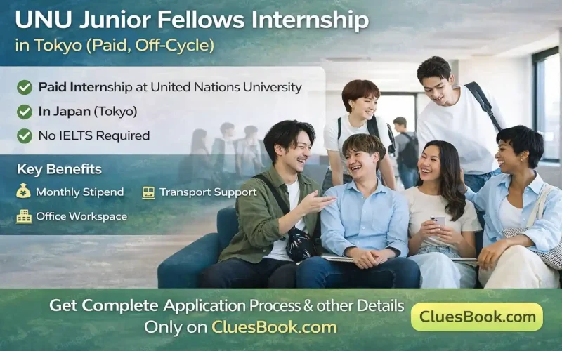 UNU Junior Fellows Internship Programme in Tokyo