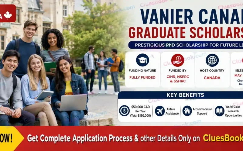 Vanier Canada Graduate Scholarship for International Students