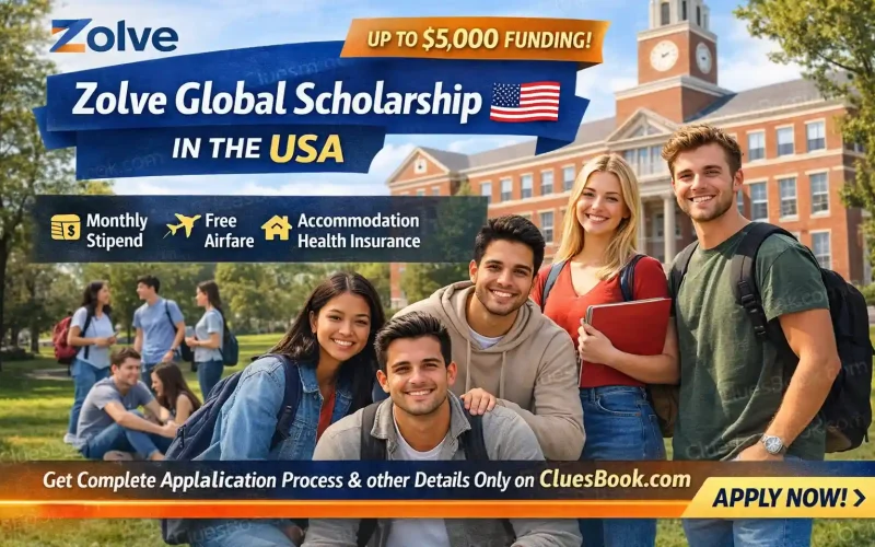 Zolve Global Scholarship for International Students in USA